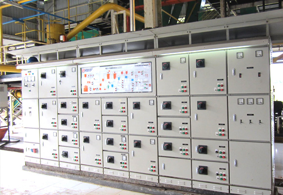 Sistema de controle de energia da fábrica