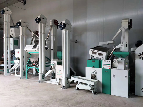 Linha Automática de Beneficiamento de Arroz 25TPD