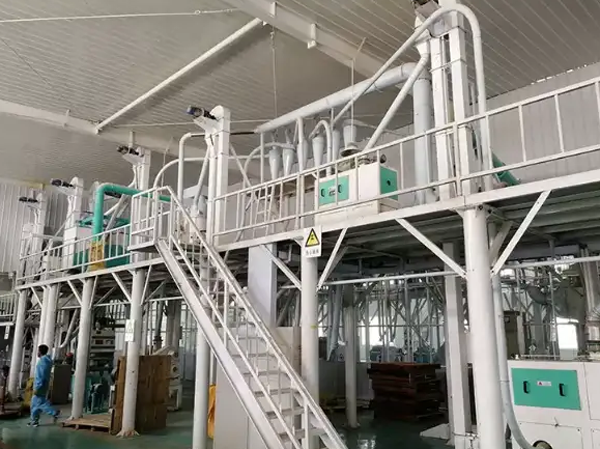Fabricante de máquinas para moagem de farinha de milho com capacidade de 30-50TPD
