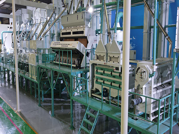 Fábrica de Arroz Automática de 50 Toneladas