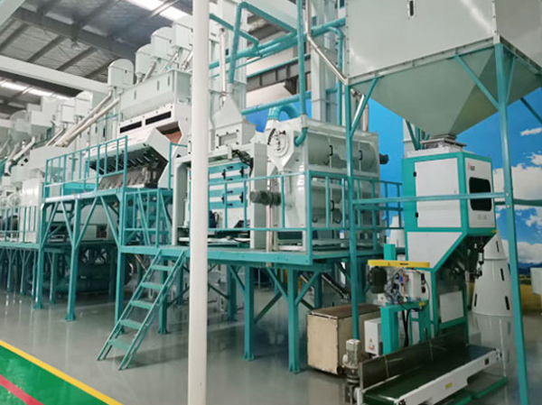 Máquina para fabricar farinha de milho com capacidade de 80 toneladas por dia