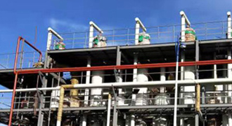 Linha de produção de álcool