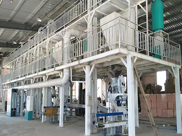 Máquina de processamento de farinha de trigo 40TPD