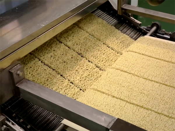 Investimento na linha de produção de macarrão instantâneo e planejamento da fábrica