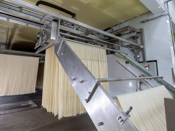 Máquina de corte de macarrão seco em palitos