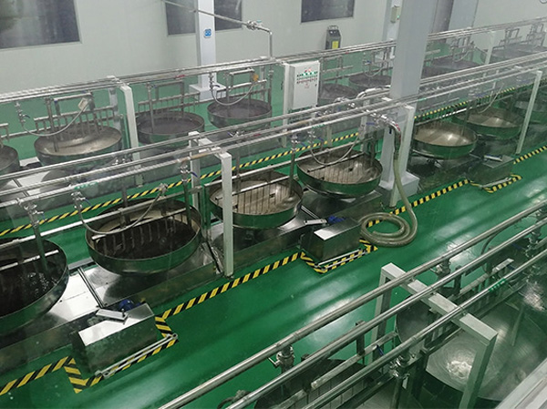 Refinamento por filtração da linha de produção de óleo de gergelim