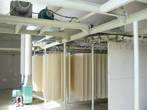 Linha de produção de macarrão chow mein fresco