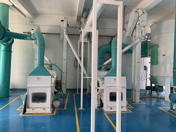 Processamento adicional da farinha de trigo