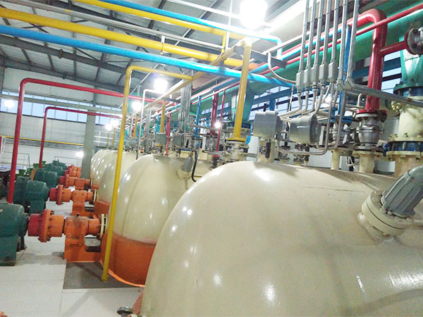 Máquina para processamento de óleo de gérmen de trigo