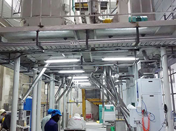 Linha de processamento de 100 toneladas de farinha de trigo