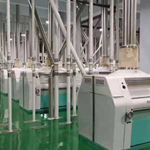 linha de produção de farinha de milho