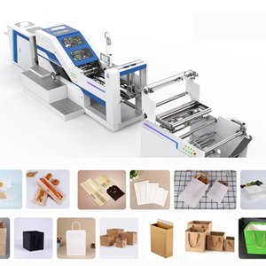 máquina para fabricar sacos de papel
