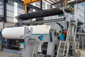 Linha de produção automática de papel toalha