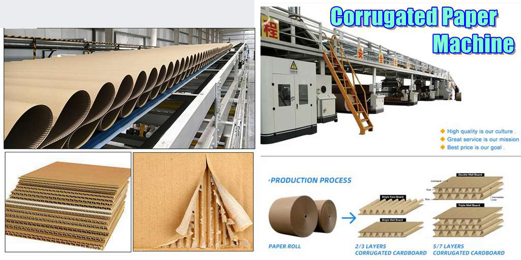 máquina de fabricação de papel ondulado