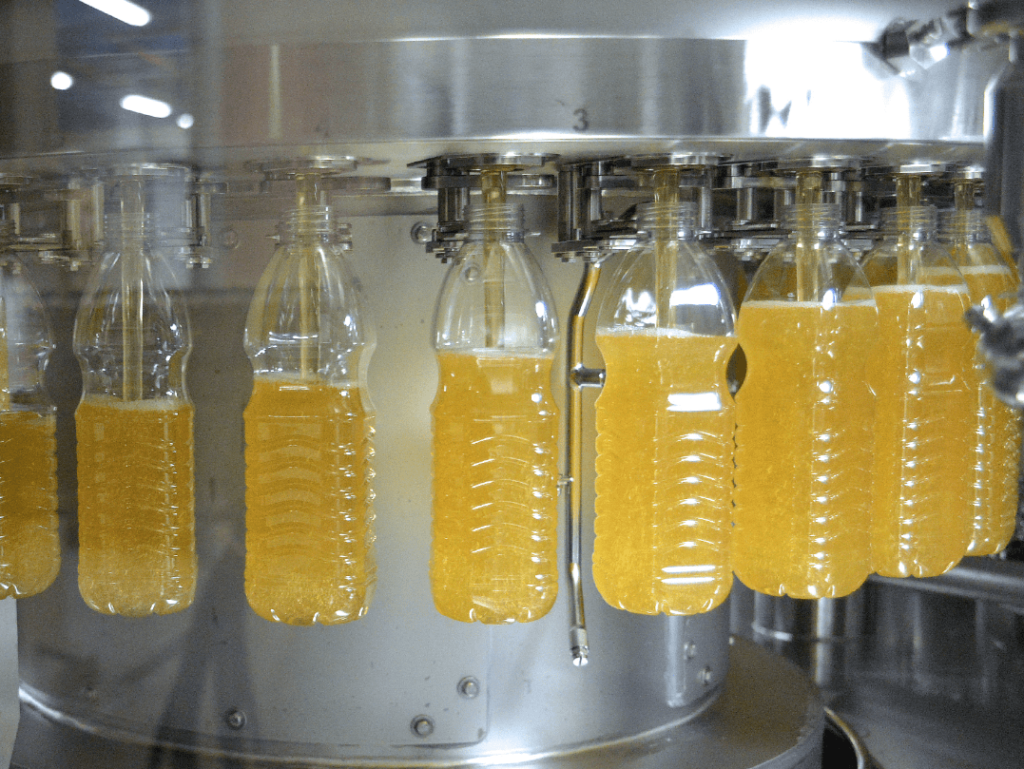 Processo de produção de sumo de limão
