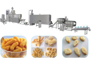 Fabricante de linha de produção de alimentos fritos expansos 3D
