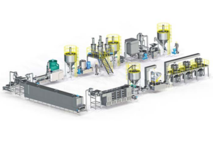 Fabricante de linha de produção automática de arroz artificial de amido