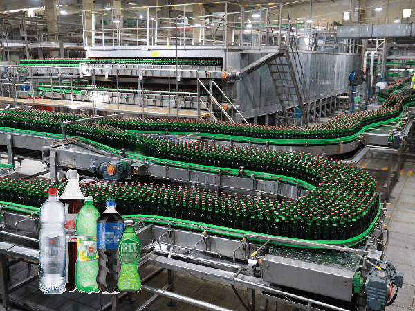 Fluxo de processamento da linha de produção totalmente automática de bebidas carbonatadas e da linha de produção de enchimento