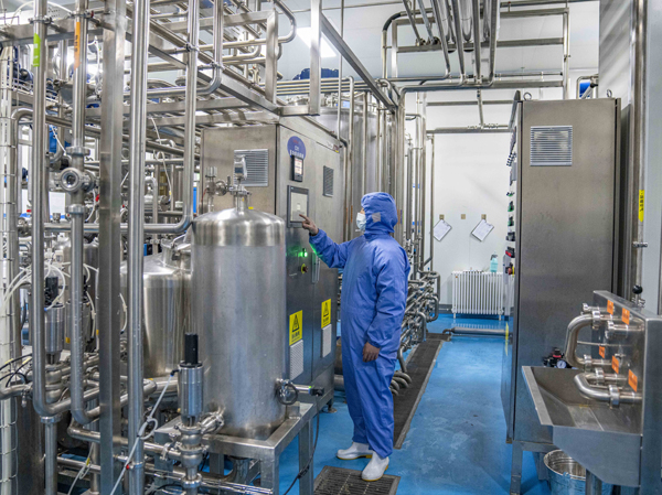 Fabricante de planta de produção de bactérias lácticas totalmente automática