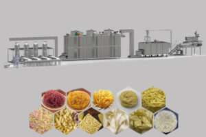 Fabricante de massas italianas e linha de produção de macarrão instantâneo