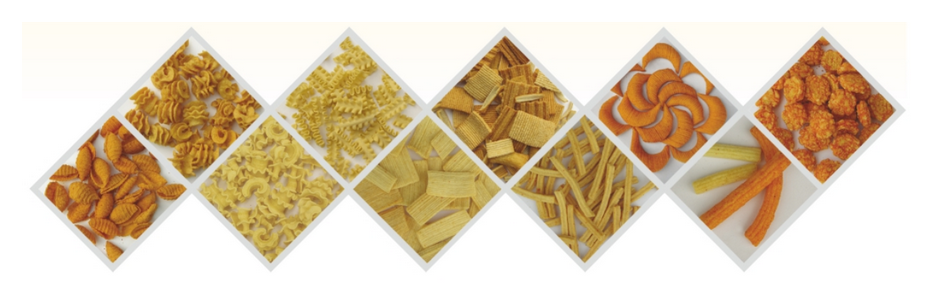 Fluxo do processo da linha de produção de macarrão frito