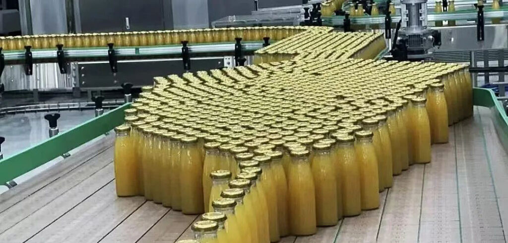 Fluxograma Tecnológico da Linha de Processamento de Suco de Maçã
